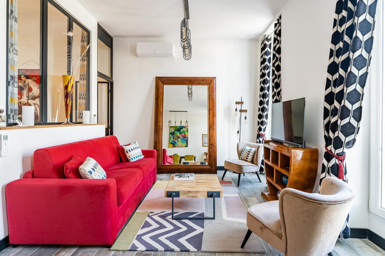 T2 Chic, Vue Vieux-Port Et Notre Dame, Atypique, Calme, Clim, 48M2, Acces Autonome Avec Code Lejlighed Marseille Eksteriør billede